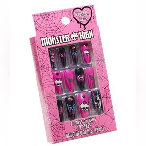 Monster High Icons Draculara Faux‎ Nail Set Hot Topic